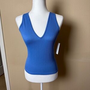Ododos Ribbed Tank Top Racerback Size ML